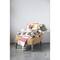 Hello Honey® Cream & Mustard Striped Pillow with Tassels